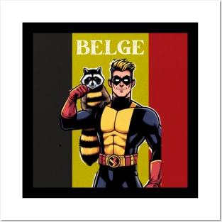 Belge: Raccoon Hero Posters and Art